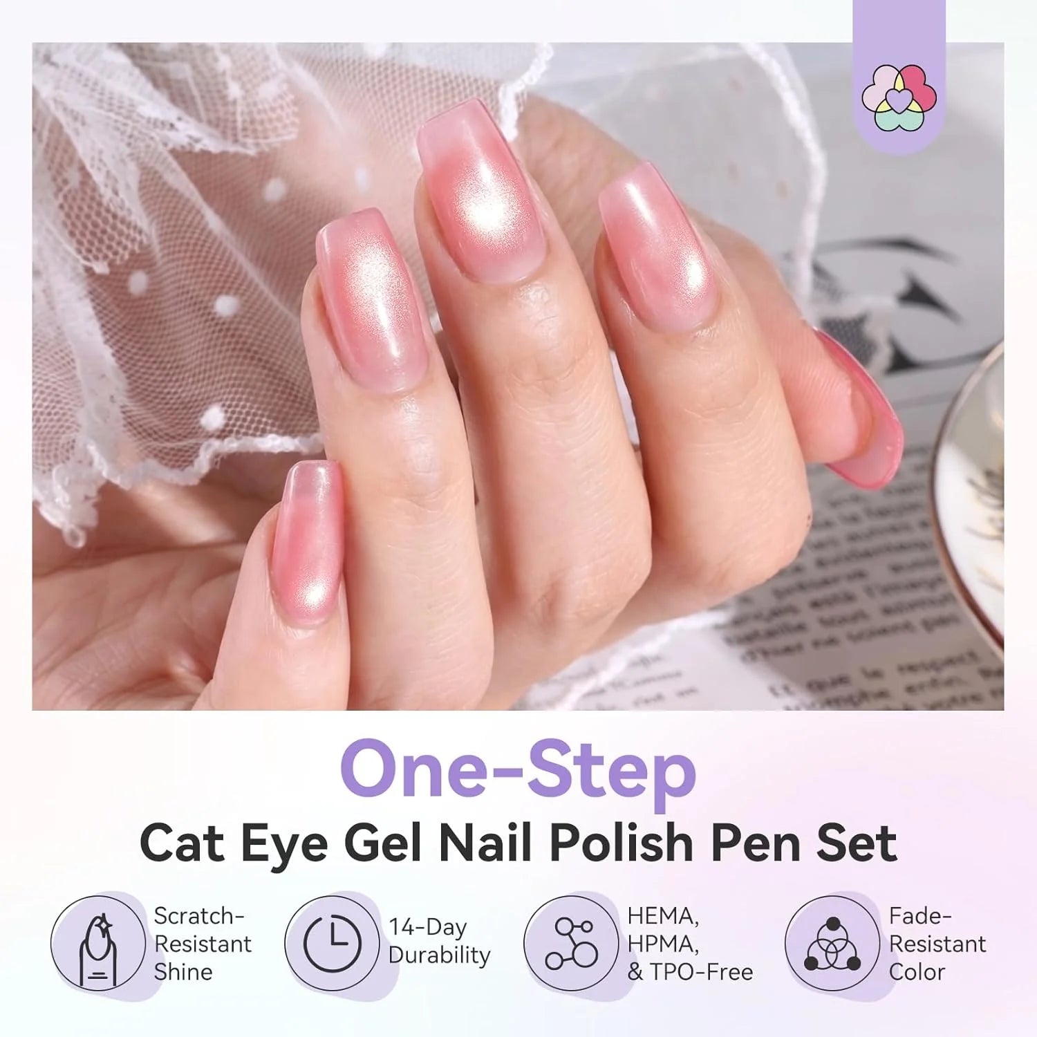 Salon in a Pen — 6 Nude Cat Eye Shades