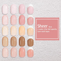 SleekMani Gel (6 Pcs Set)